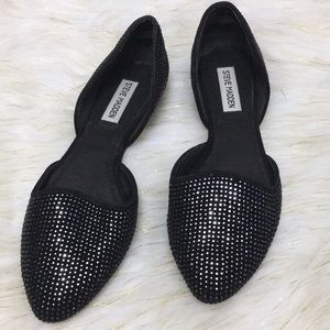 Steve Madden Crystal Vamp- R ballet flats